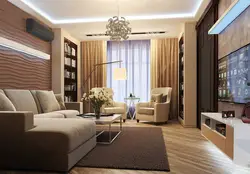 Living Room Photo Design 4 Sq M