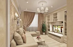 Living Room Photo Design 4 Sq M