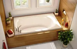 Дызайн убудаванай ванны