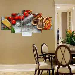 Panel In The Kitchen Photo Above The Dining Table