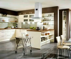 European Kitchen Interior