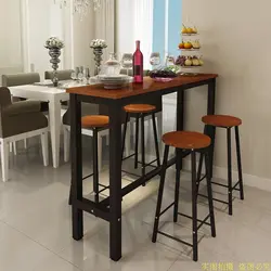 Photo Bar Table For Kitchen