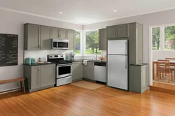 Two Refrigerators In The Kitchen Photo