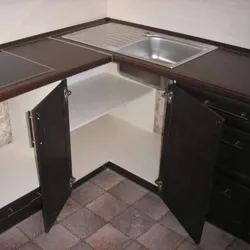 Corner tables for kitchen photo