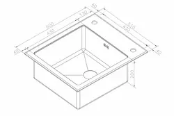Kitchen sinks photo dimensions