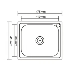 Kitchen sinks photo dimensions