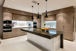 Photo Of Kitchen In Modern Style Corner Photo