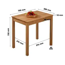 Kitchen table sizes photo