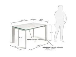 Kitchen Table Sizes Photo