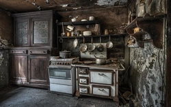 Інтэр'ер стары дом кухня