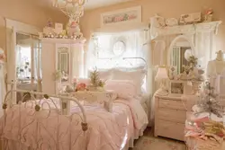 Vintage bedroom interior