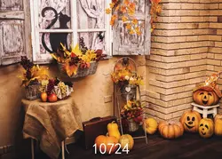 Pumpkin in the kitchen interior