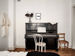 Пианино в гостиной фото