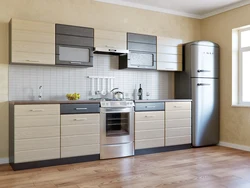 Kitchen color white oak photo