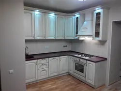 Кухня цвет белый дуб фото