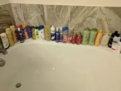 Фото шампуня в ванне