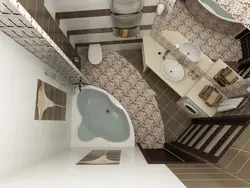 Triangular bathtub design