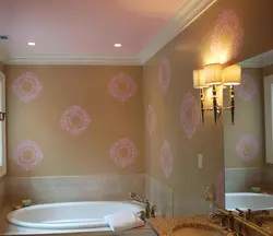 Дизайн стен в ванной комнате своими руками