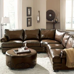 Leather Upholstered Furniture For Living Room Photo