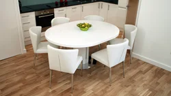 Photo Of Oval Tables For The Kitchen