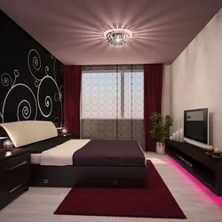 Inexpensive bedroom interior for home