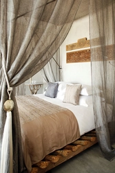 Linen Tulle In The Bedroom Photo