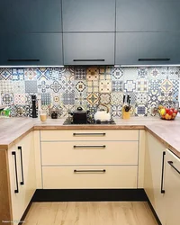 Tiles for a small kitchen in the kitchen photo