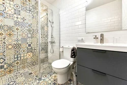 Bath tile patchwork photo