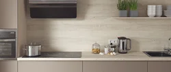 Кашемир серый эггер в интерьере кухни
