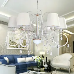 Chandeliers for a bedroom in a classic style photo