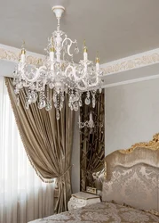 Chandeliers Барои Хоб Дар Як Акс Сабки Классикӣ