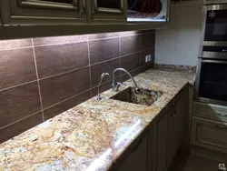 Granite Kitchen Countertop Photo