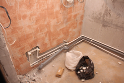 Bathroom sewer photo