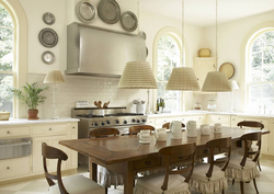 Chandelier In Provence Style For The Kitchen Photo
