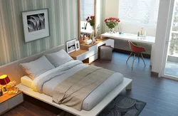 Table in bedroom photo design