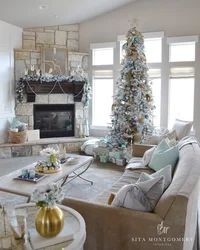 New Year's living rooms photos