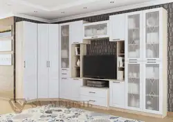 Corner modular living room photo
