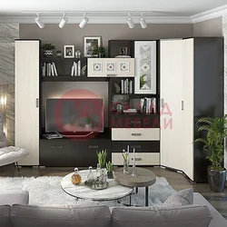 Corner Modular Living Room Photo