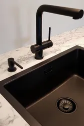 Kitchen Faucet Black Photo