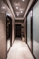 Hallway With Brown Ceiling Photo