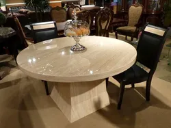 Marble Table For Kitchen Photo