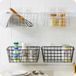 Basket in the kitchen in the interior