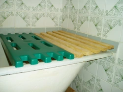 Решетки деревянные для ванной фото