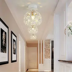 Koridor və koridor tavan fotoşəkilləri üçün lampalar