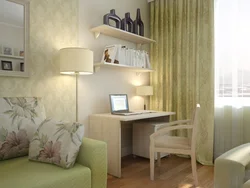 Bedroom Design With Corner Table