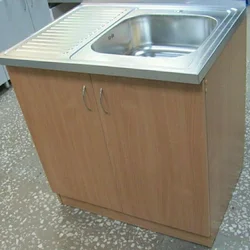 Sink with cabinet for kitchen inexpensive photo