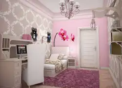 Wallpaper Design For Girls Bedroom