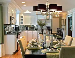 Chandelier For The Kitchen Living Room In A Modern Style Photo