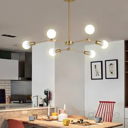 Chandelier For The Kitchen Living Room In A Modern Style Photo