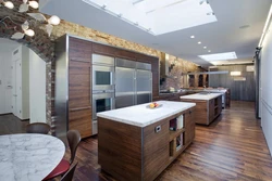 Loft Kitchen With Island Design